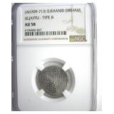 (AH709-713) TB Uljaytu AU58 Ancient Islamic