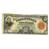 1936 2 Pesos Philippines