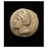 400-350BC Lucania Athena-Lion Rare Silver Didrachm
