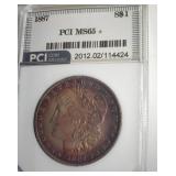 1887 Morgan PCI MS65+