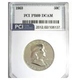 1963 Franklin PR69 DCAM LISTS $5000