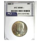 1968-D Kennedy MS66+ LISTS $160