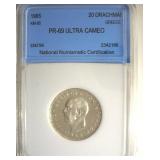 1965 20 Drachmai NNC PR69 UC KM 85 Greece