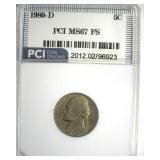 1980-D Nickel MS67 FS LISTS $3000