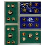 1989-2000 10 Proof Sets
