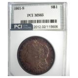 1921-S Morgan MS65 LISTS $875