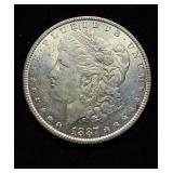 1887 Morgan UNC