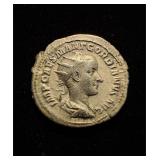 Gordian 111 AU Denarius Silver
