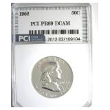 1962 Franklin PR69 DCAM LISTS $3850