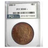 1885-O Morgan PCI MS65+ Nice Toning