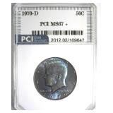 1970-D Kennedy MS67+ LISTS $20000