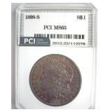 1898-S Morgan MS65 LISTS $2400