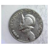 1932 Silver 1/4 Balboa Panama