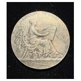 1920 Medal Silver UNC Fine Style