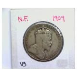 1909 50 Cents VG Newfoundland