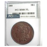 1902 Morgan MS66 PL LISTS $8850