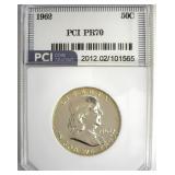 1962 Franklin PR70 LISTS $275 IN 69