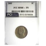 1962 Nickel MS66+ FS LISTS $500