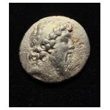 129BC Demetrius II XF-AU Tetradrachm Lg Silver