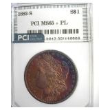 1882-S Morgan MS65+ PL LISTS $475