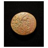 40-41BC Antioch Time of Mark Antony XF+ Lg Bronze