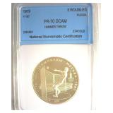 1979 5 Roubles NNC PR70 DCAM Russia