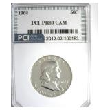 1962 Franklin PR69 Cameo LISTS $750