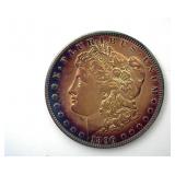 1896 Morgan Incredible Color