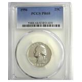 1956 Quarter PCGS PR68