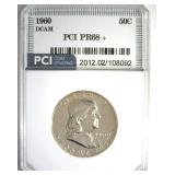 1960 Franklin PR68+ DCAM LISTS $4000