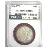 1878 7TF Rev 78 Morgan MS66 DMPL LISTS $45000