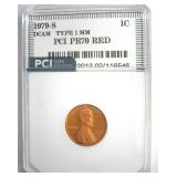 1979-S T1 MM Cent PR70 DCAM RD LISTS $2400