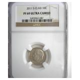 2011-S Clad Dime NGC PR69 Ultra CAM