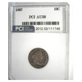 1807 Dime AU50 Lists $5000