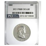 1962 Franklin PR69 DCAM LISTS $3850