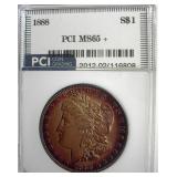 1888 Morgan MS65+ LISTS $400