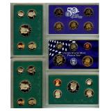 1989-2002 10 Proof Sets