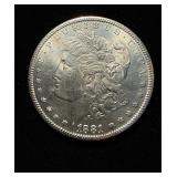 1881-S Morgan BU