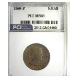 1980-P Susan B Anthony MS68 LISTS $2200