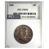 1959 Franklin PR70 LISTS $750 IN 69