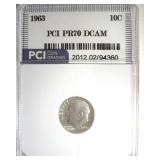 1963 Dime PR70 DCAM LISTS $200 IN 69 DC