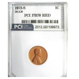 1973-S Cent PR70 DCAM RD LISTS $5250