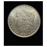 1887 Morgan UNC