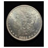 1883-O Morgan BU