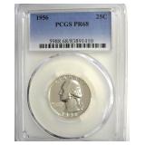 1956 Quarter PCGS PR68