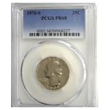 1970-S Quarter PCGS PR68
