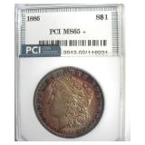 1886 Morgan PCI MS65+ Excellent Color