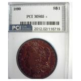 1890 Morgan MS65+ LISTS $2200