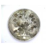 1900 Trade Dollar Great Britain China Chopped