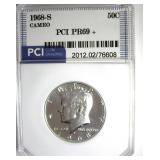 1968-S Kennedy PCI PR69+ CAM